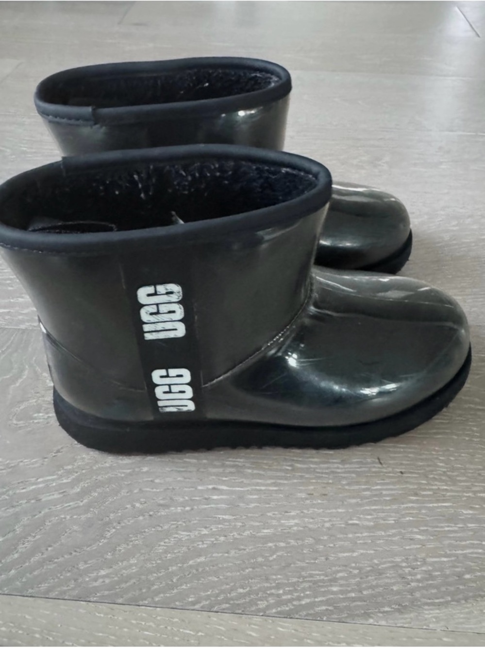 UGG Black Short Waterproof Boots size 5